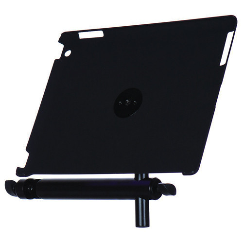 On-Stage Tablet Mounting System with Snap-On Cover for iPad 3/4 (Gun Metal)