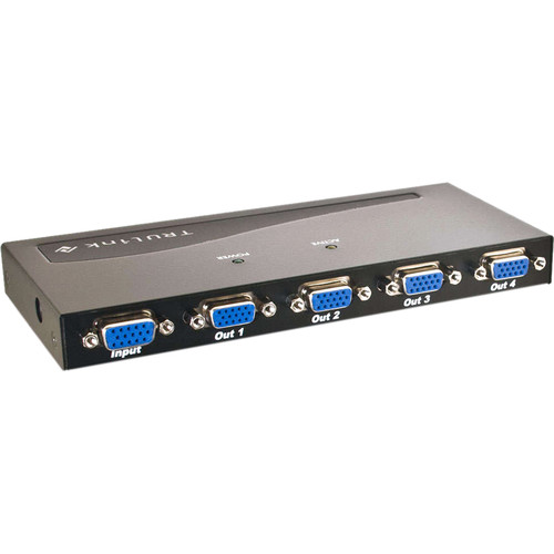 C2G TruLink 4-Port VGA Monitor Splitter/Extender