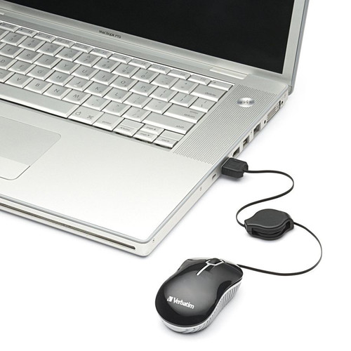 Verbatim Commuter Series Mini Travel Mouse (Red)
