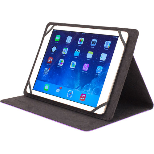 M-Edge Universal Basic Folio for 9-10" Tablets (Purple)
