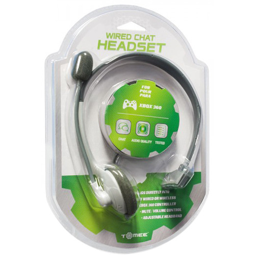 HYPERKIN Tomee Microphone Headset for Xbox 360 (White)