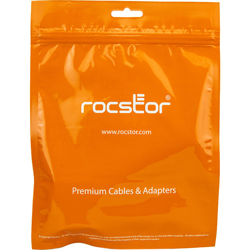 Rocstor Rocpro Mini DisplayPort Male to HDMI Male Cable (6', Black)