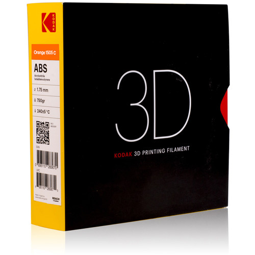 Kodak 1.75mm ABS Filament (750g, Orange)