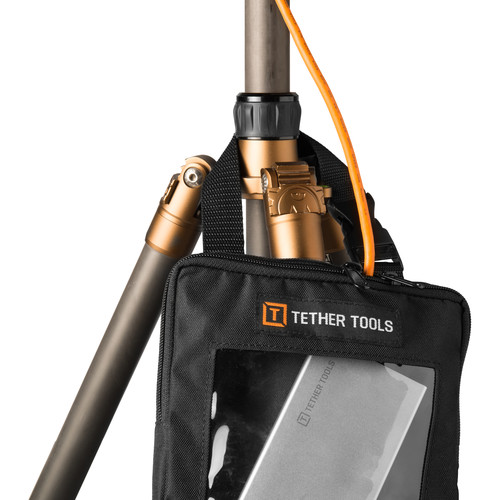 Tether Tools Starter Tethering Kit with USB 2.0 Type-A to Mini-B 5-Pin Cable (15', Orange)