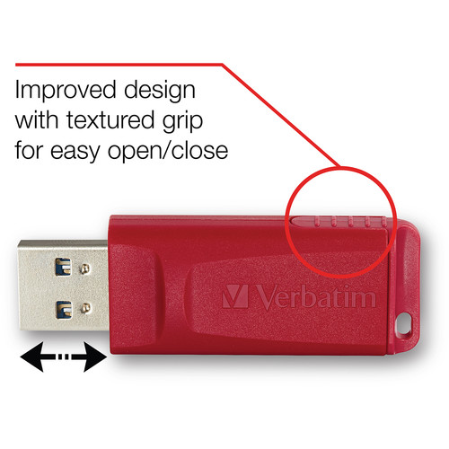 Verbatim Store 'n' Go USB Flash Drive - 64GB Capacity