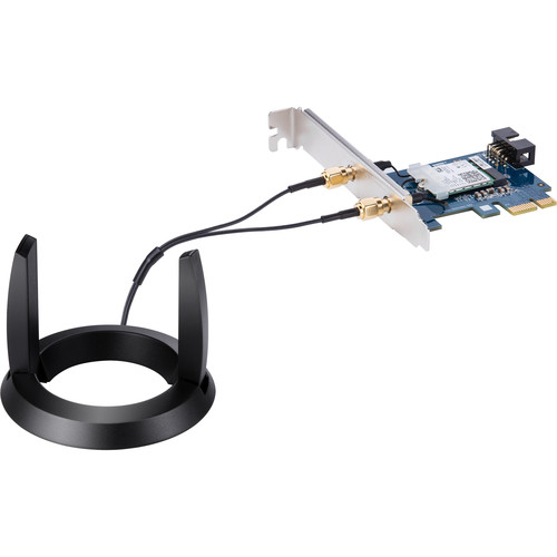 ASUS AC2100 Dual-Band PCIe Wi-Fi Adapter with Bluetooth 5.0