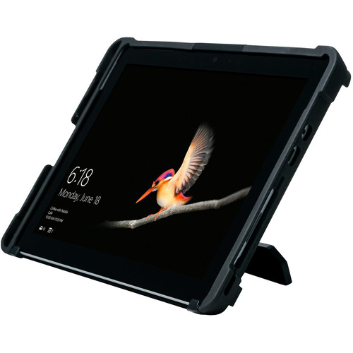 CTA Digital Security Case with Kickstand and Anti-Theft Cable for Surface Go
