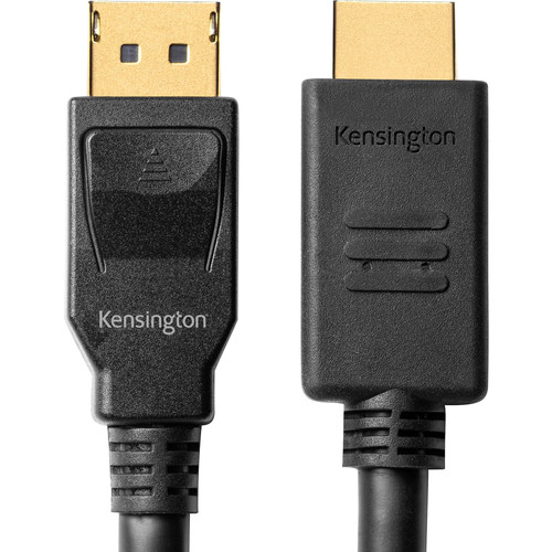 Kensington DisplayPort 1.2 Male to HDMI Male Cable (6')
