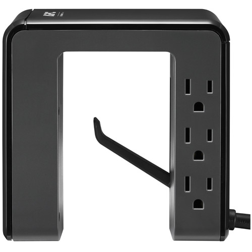 APC Essential SurgeArrest 6-Outlet Surge Protector with USB Type-A & C Ports (120V, Black)