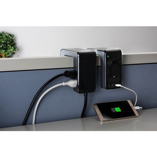 APC Essential SurgeArrest 6-Outlet Surge Protector with USB Type-A & C Ports (120V, Black)