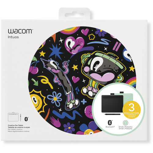 Wacom Intuos Bluetooth Creative Pen Tablet (Small, Pistachio Green)