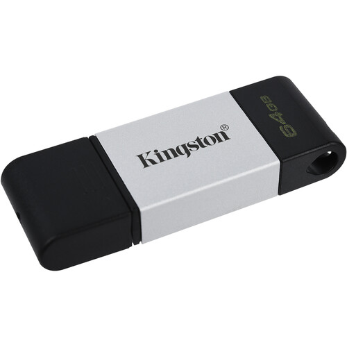 Kingston 64GB DataTraveler 80 USB 3.2 Gen 1 Type-C Flash Drive