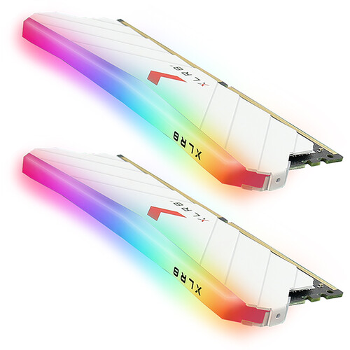 PNY Technologies 16GB XLR8 DDR4 3600 MHz Gaming Desktop Memory Kit (2 x 8GB, White)
