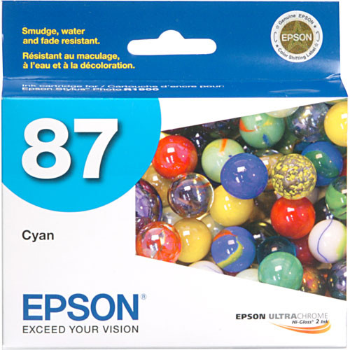 Epson 87 Cyan Ink Cartridge