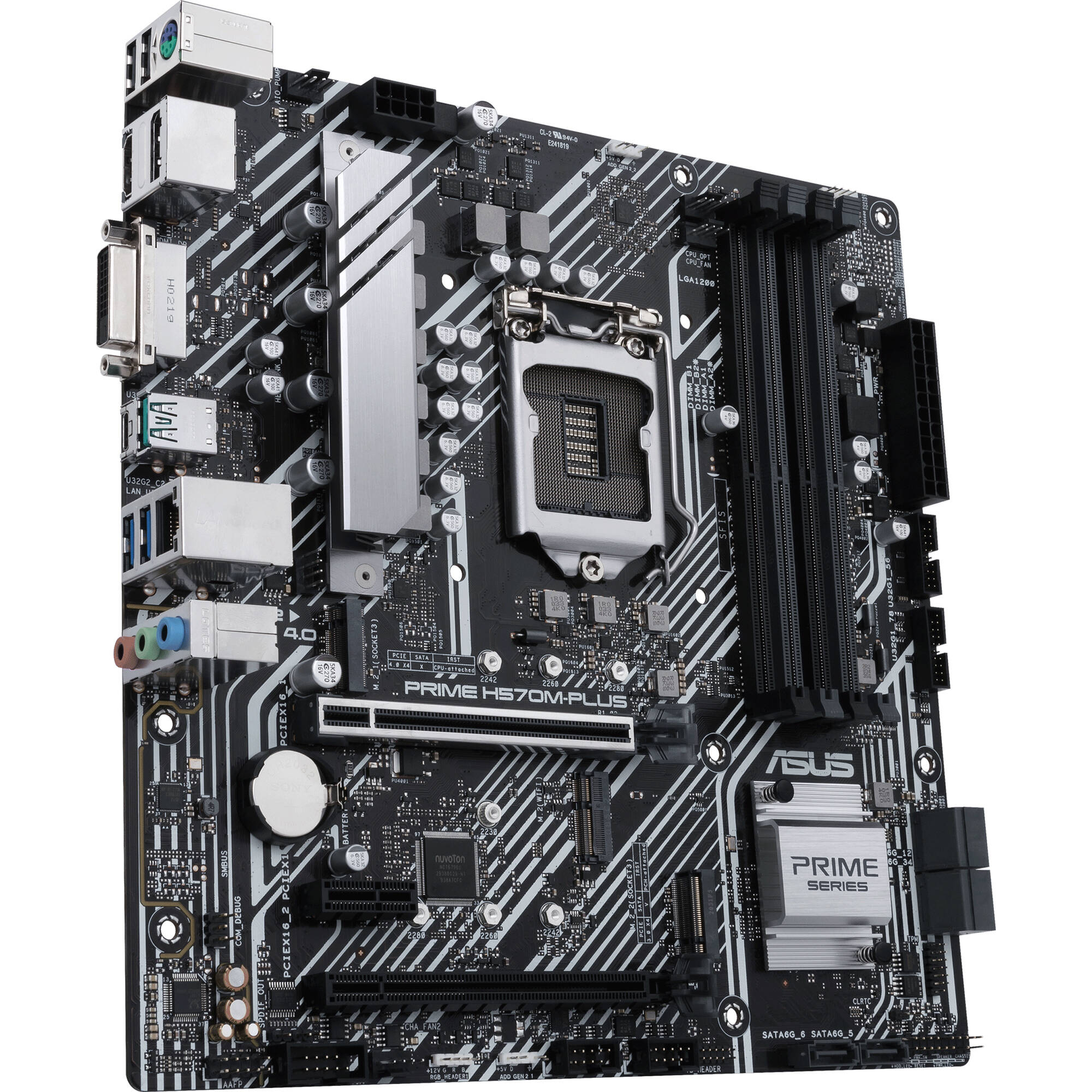 ASUS PRIME H570M-PLUS LGA 1200 Micro-ATX Commercial Motherboard