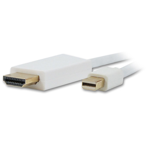 Comprehensive Mini DisplayPort Male to HDMI Cable (15')