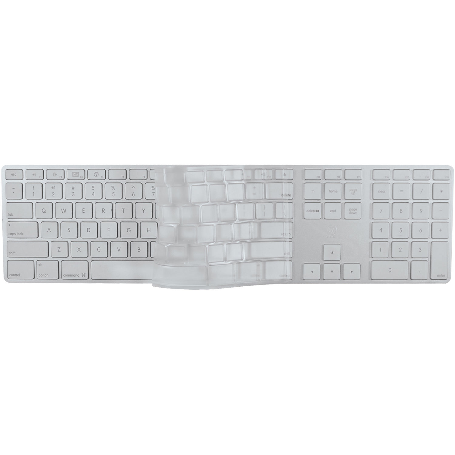 EZQuest Clear Invisible Keyboard Cover for Apple Magic Keyboard with Numeric Keypad