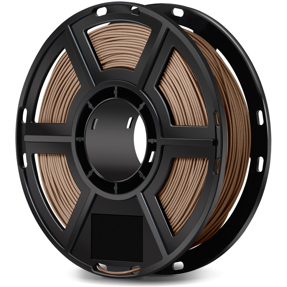 FlashForge 1.75mm Wood-Filled Filament for the Dreamer, Inventor Series, and Adventurer 3 (0.5kg, Light Wood)