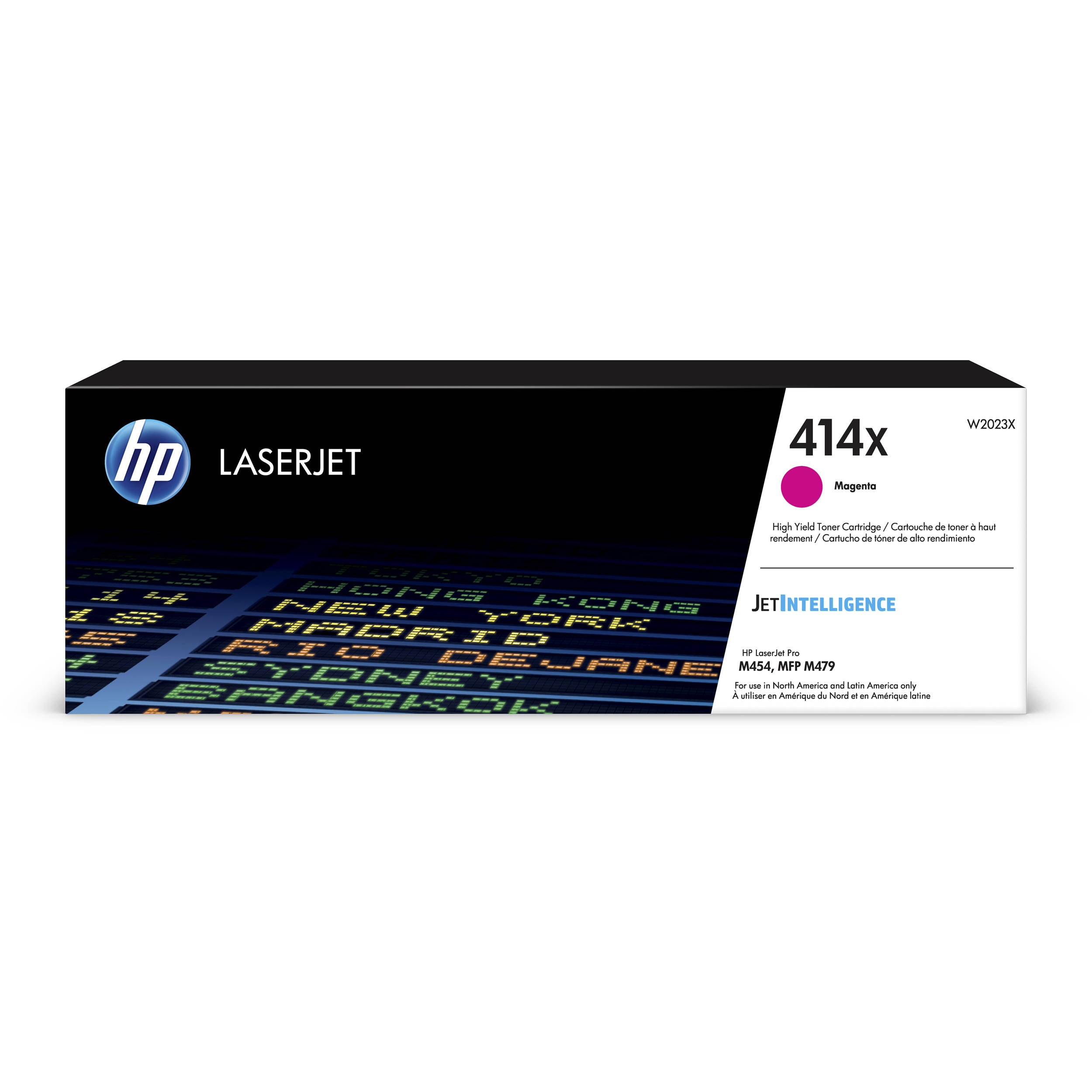 HP 414X High-Yield Magenta LaserJet Toner Cartridge