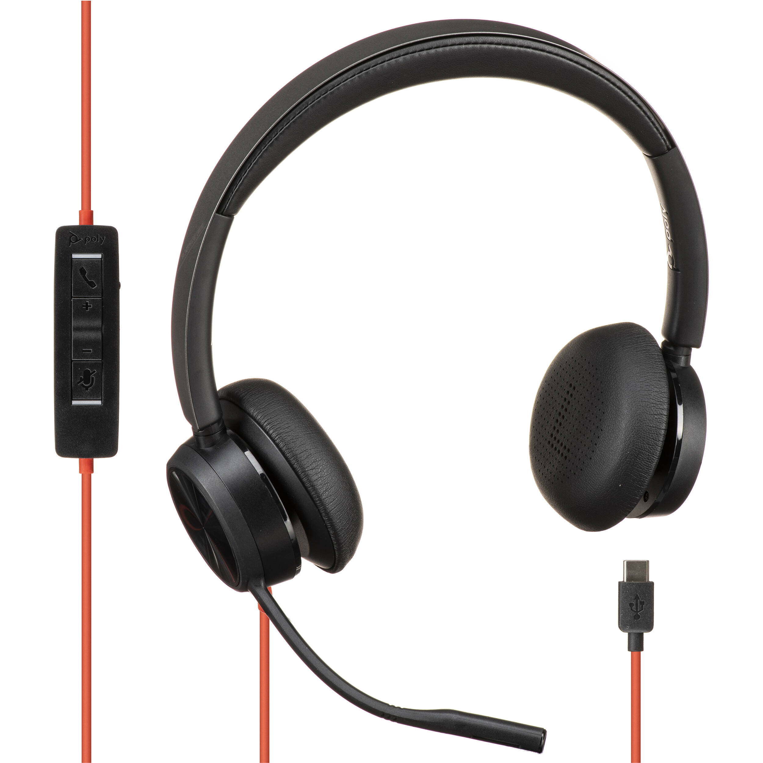 Plantronics Blackwire 8225 On-Ear Stereo Headset (USB Type-C)