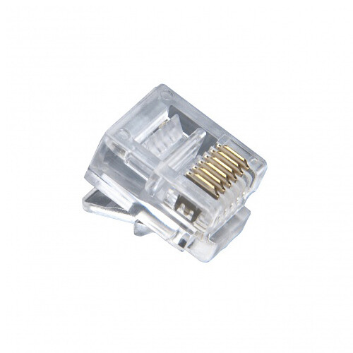 Platinum Tools 106133J RJ12-6P6C Modular Plug (100 Pack, Jar)