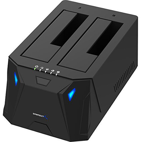 Sabrent Dual-Bay External Hard Drive Docking Station