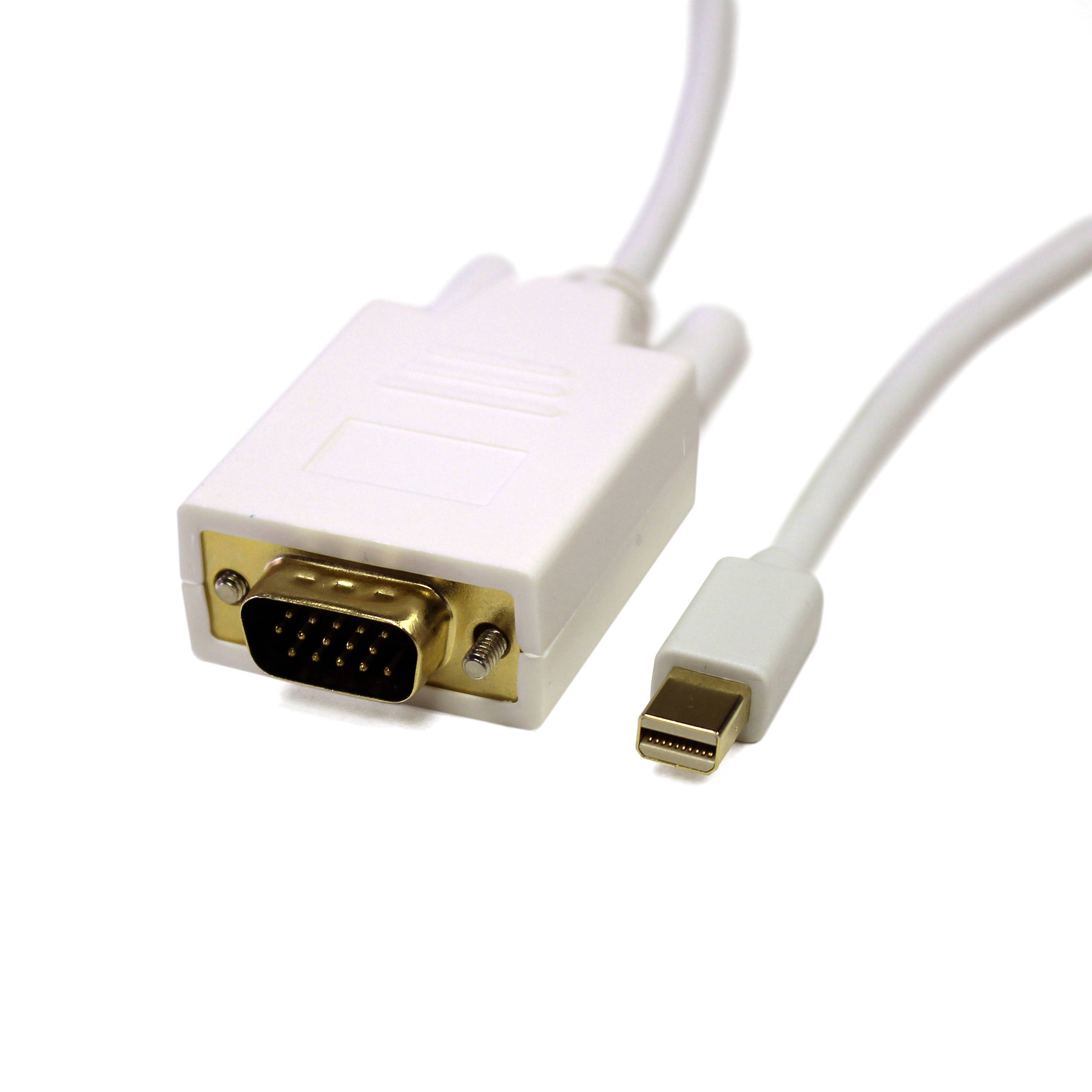 Tera Grand Mini DisplayPort Male to VGA Male Cable (3')