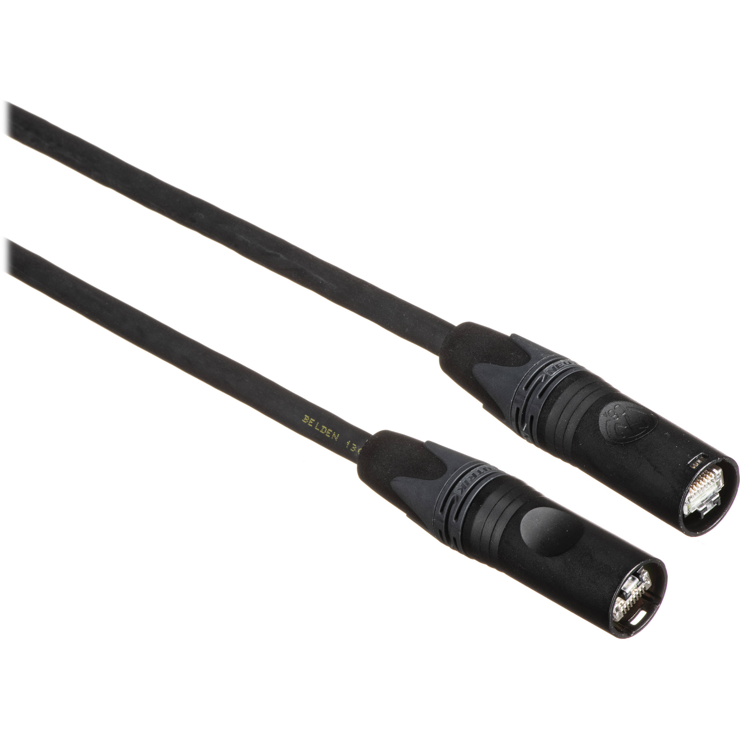 Whirlwind EtherCON to EtherCON Cat 6a Shielded Ethernet Cable (2')